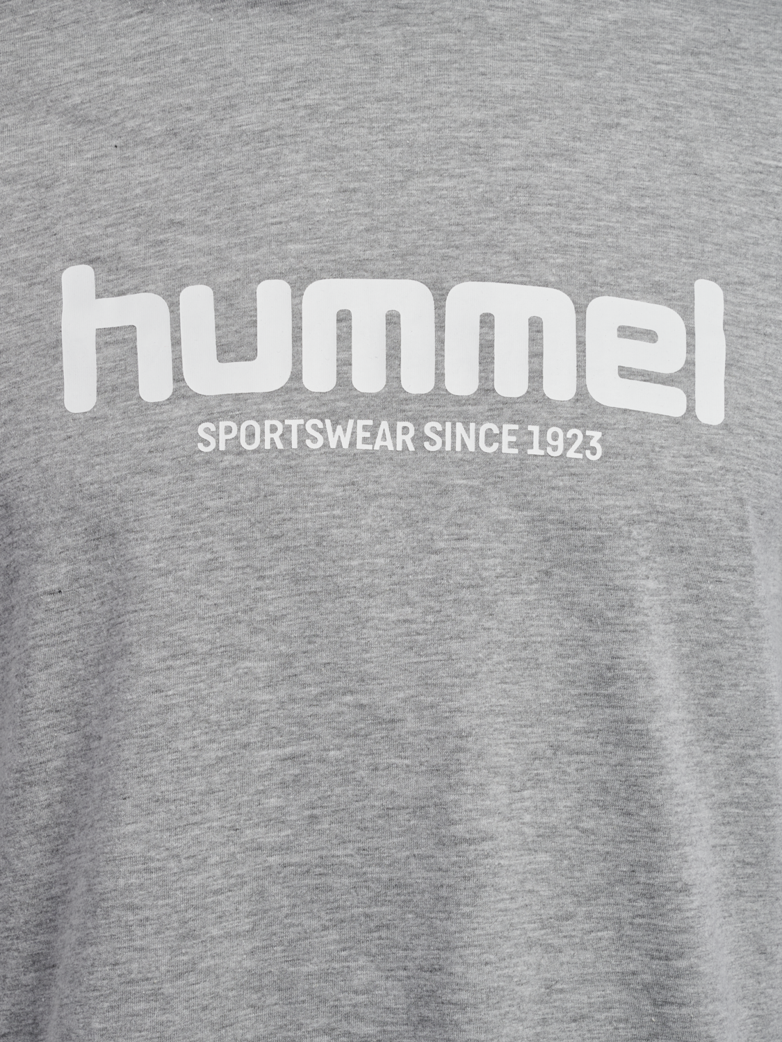 hmlLEGACY 2.0 T-SHIRT L/S, GREY MELANGE, packshot
