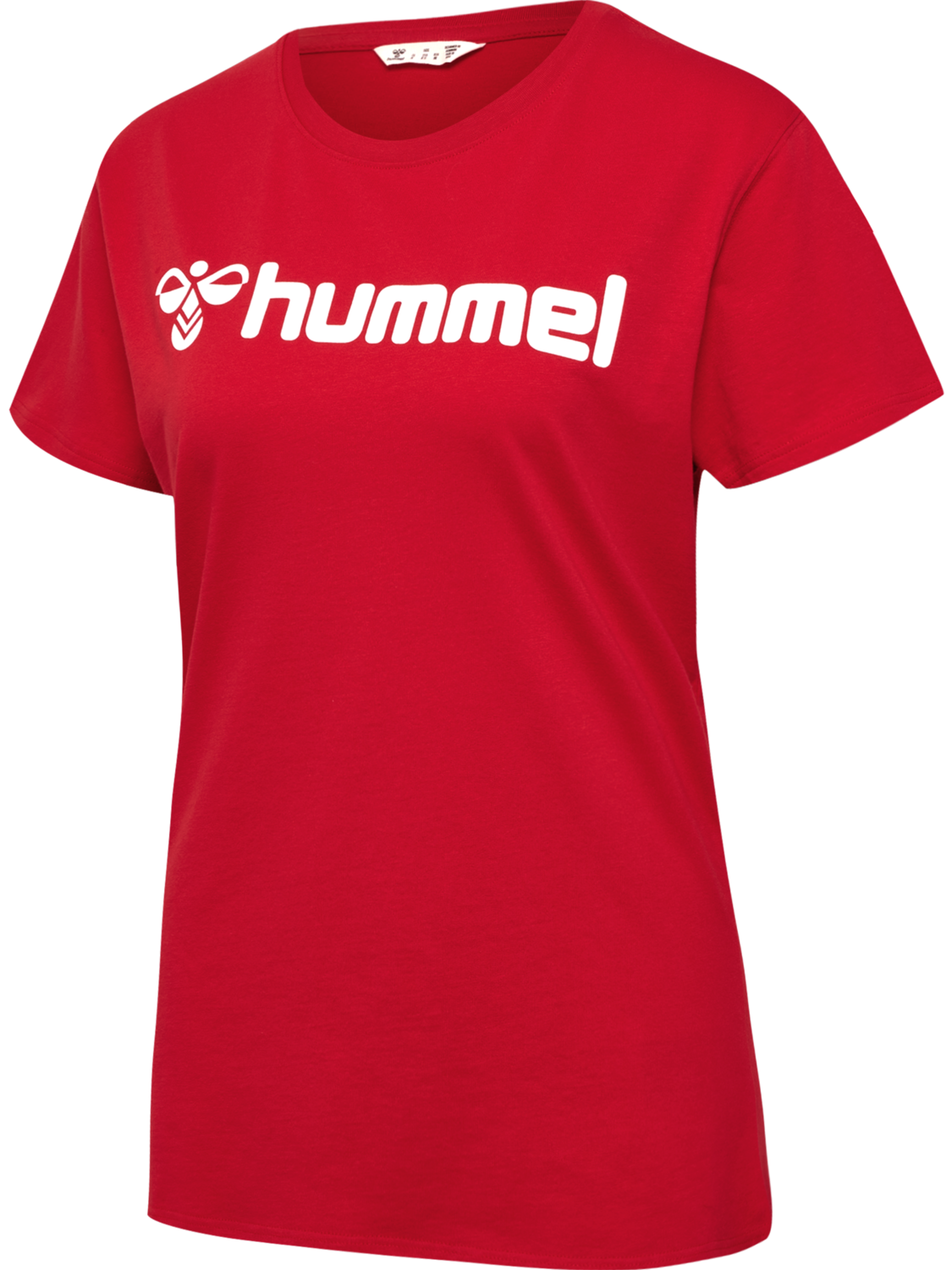 hmlGO 2.0 LOGO T-SHIRT S/S WOMAN, TRUE RED, packshot