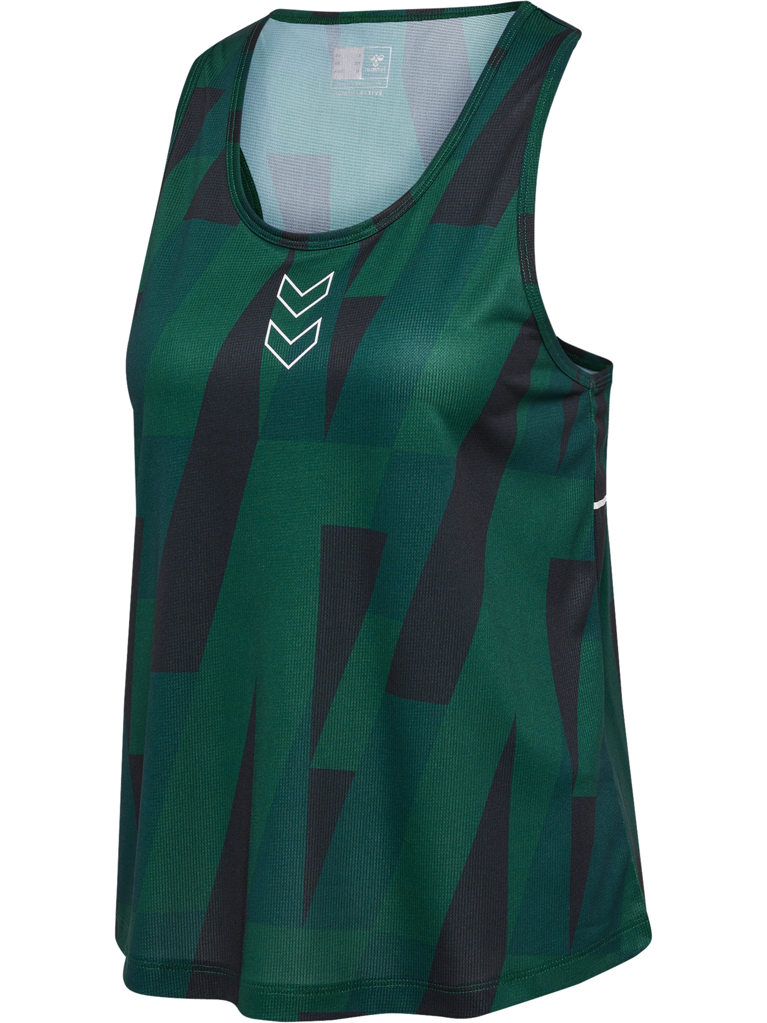 hmlCOURT AOP LIGHT WEIGHT TANKTOP W, RAIN FOREST, packshot