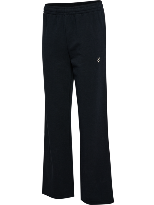 hmlPULSE WIDE W SWEAT PANTS, BLACK hmlPULSE WIDE W SWEAT PANTS, BLACK, packshot
