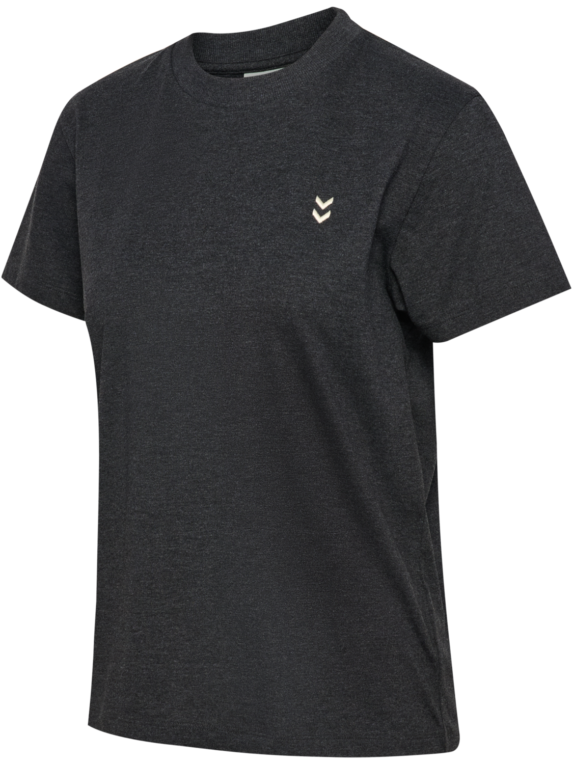 hmlPULSE W T-SHIRT, DARK GREY MELANGE, packshot