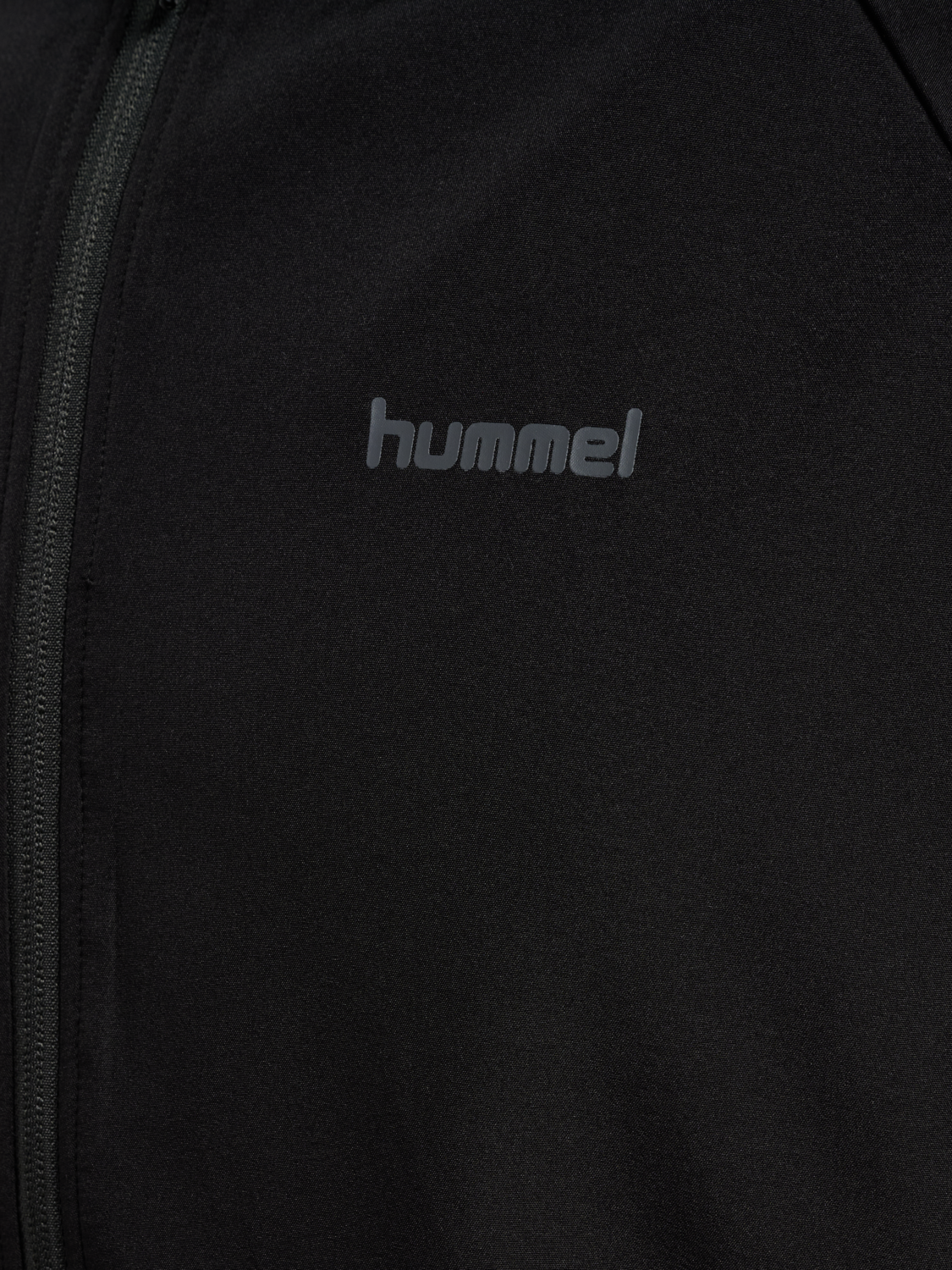 hmlHYBRID TRACK JACKET, BLACK, packshot