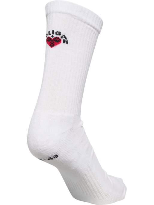 hmlROLIGAN 2-PACK SOCKS, WHITE hmlROLIGAN 2-PACK SOCKS, WHITE, packshot