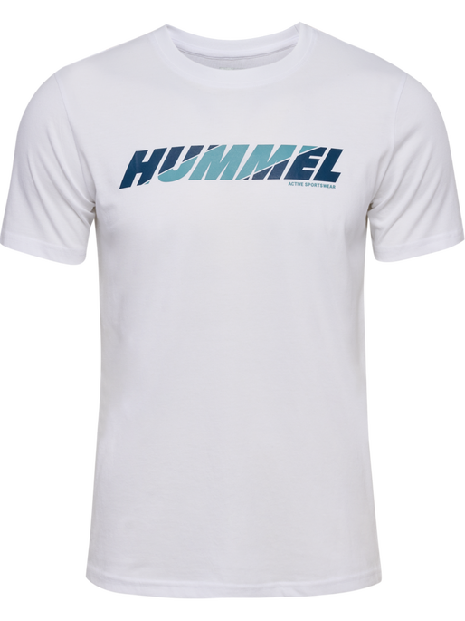 hmlGRAPHIC BOLD LOGO TEE, WHITE hmlGRAPHIC BOLD LOGO TEE, WHITE, packshot