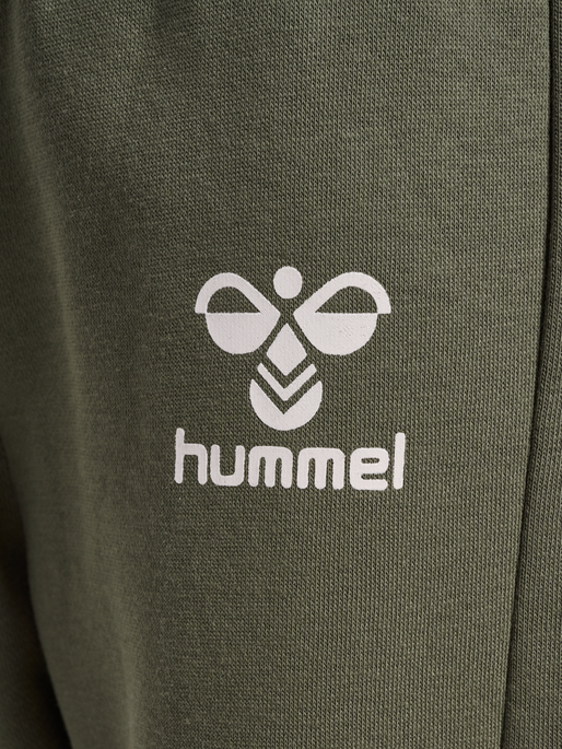 hmlHUMMING CREWSUIT, DUSTY OLIVE, packshot