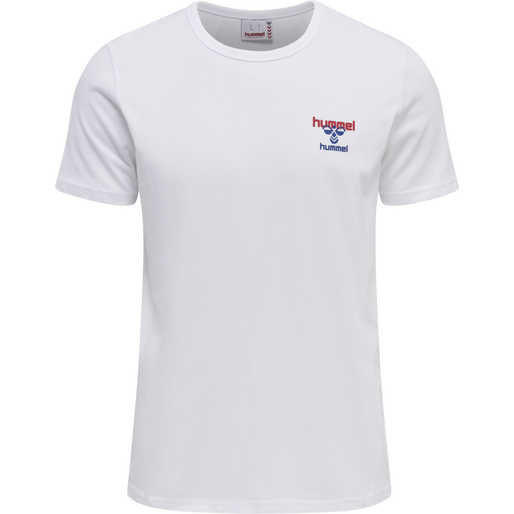 hmlIC DAYTON T-SHIRT, WHITE, packshot