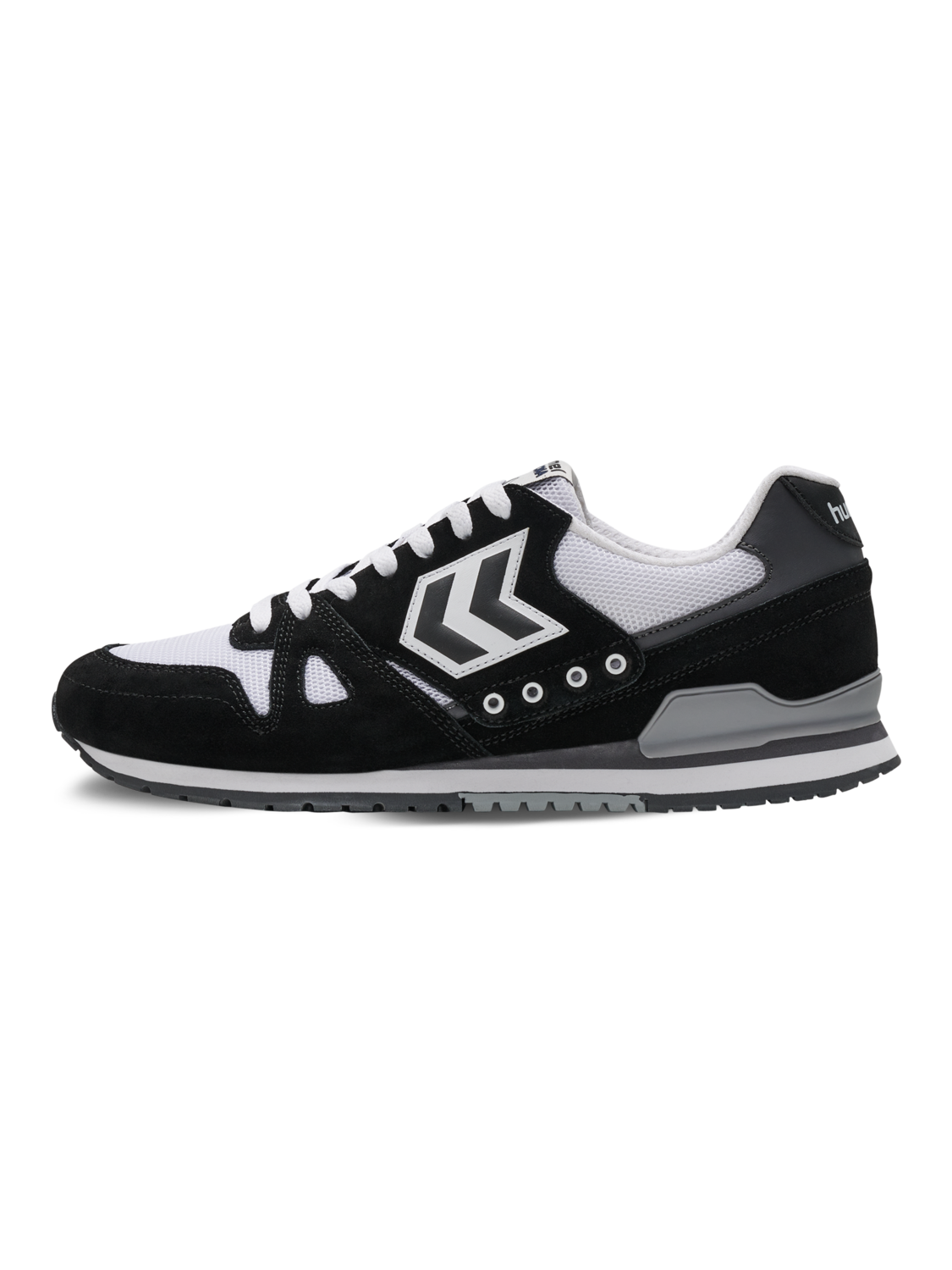 MARATHONA SUEDE, BLACK/WHITE, packshot