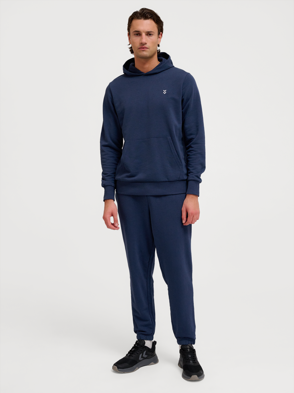 hummel PULSE SWEAT HOODIE DRESS BLUES hummel.pl