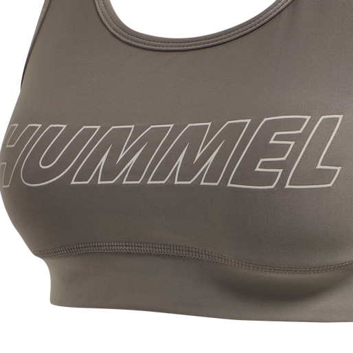 hmlTE TOLA SPORTS BRA, DRIFTWOOD, packshot