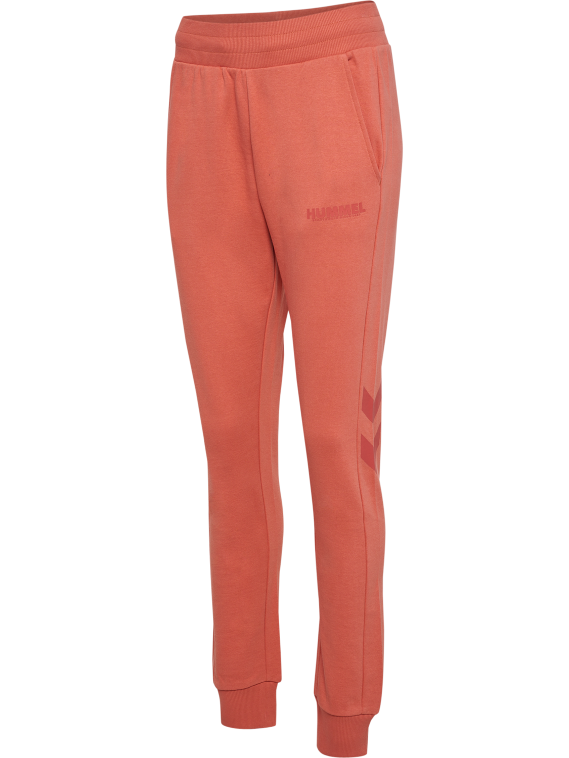 hmlLEGACY WOMAN TAPERED PANTS, APRICOT BRANDY, packshot