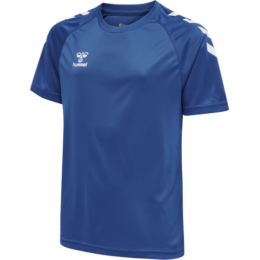 hmlCORE XK CORE POLY TEE S/S KIDS, TRUE BLUE, packshot