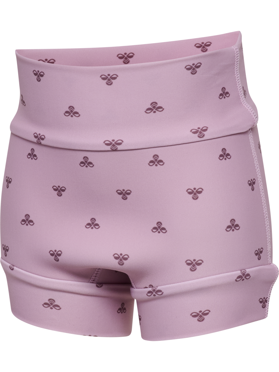hmlMINI NEOPRENE AOP SWIM SHORTS, MAUVE SHADOW, packshot