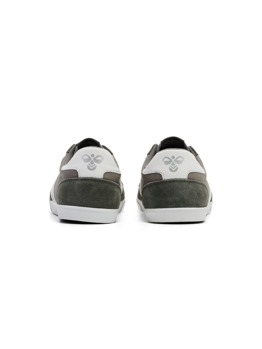 HUMMEL SLIMMER STADIL LOW, CASTLE ROCK/WHITE KH, packshot