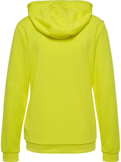 hmlAUTHENTIC PL ZIP HOODIE WOMAN, BLAZING YELLOW, packshot