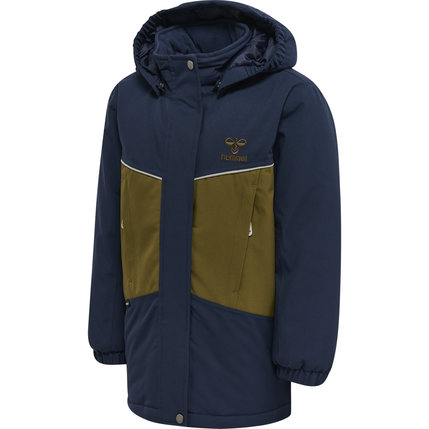 hmlCONRAD TEX JACKET, BLACK IRIS, packshot