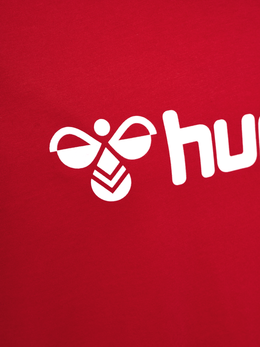 hmlGO 2.0 LOGO T-SHIRT S/S KIDS, TRUE RED, packshot