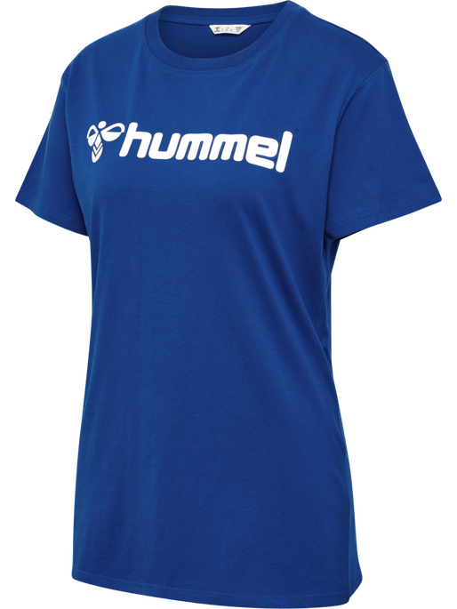 hmlGO 2.0 LOGO T-SHIRT S/S WOMAN, TRUE BLUE, packshot