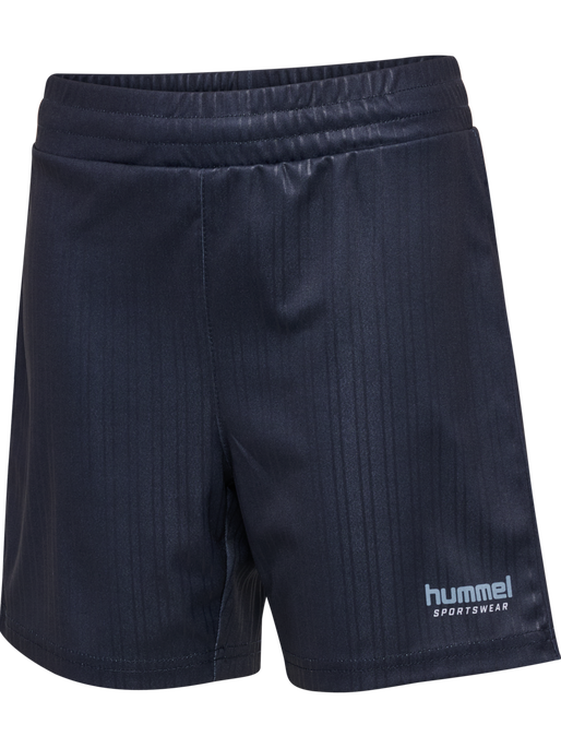 hmlJR LOOSE BALL  JERSEY S/S SET, FADED DENIM hmlJR LOOSE BALL  JERSEY S/S SET, FADED DENIM, packshot