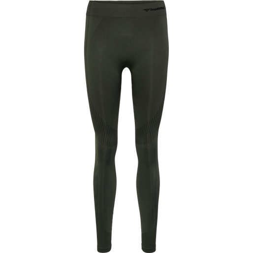hmlMT SHAPING SEAMLESS MW TIGHTS, CLIMBING IVY hmlMT SHAPING SEAMLESS MW TIGHTS, CLIMBING IVY, packshot