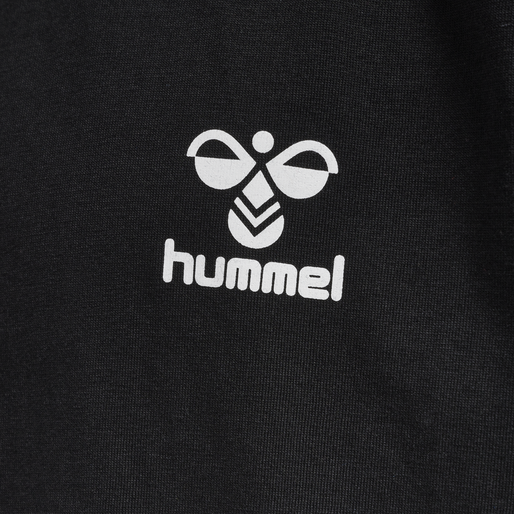 hmlMILLE T-SHIRT DRESS S/S, BLACK, packshot