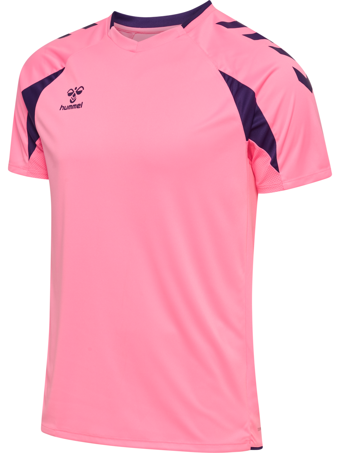 hmlCORE 2.0 JERSEY S/S, COTTON CANDY/ACAI, packshot