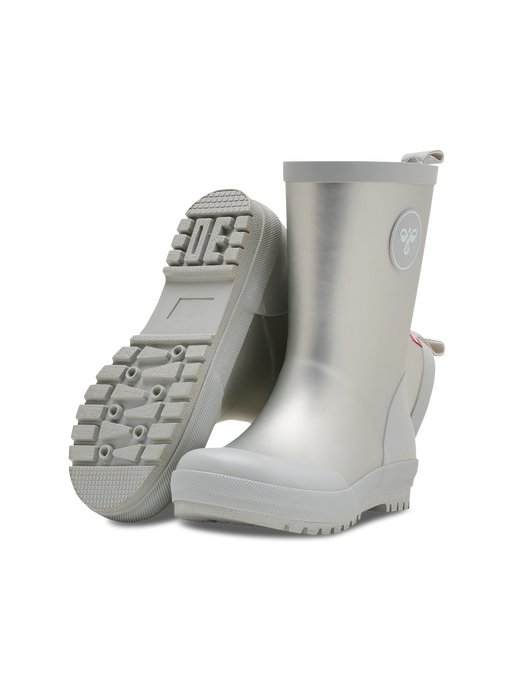 RUBBER BOOT JR, SILVER RUBBER BOOT JR, SILVER, packshot