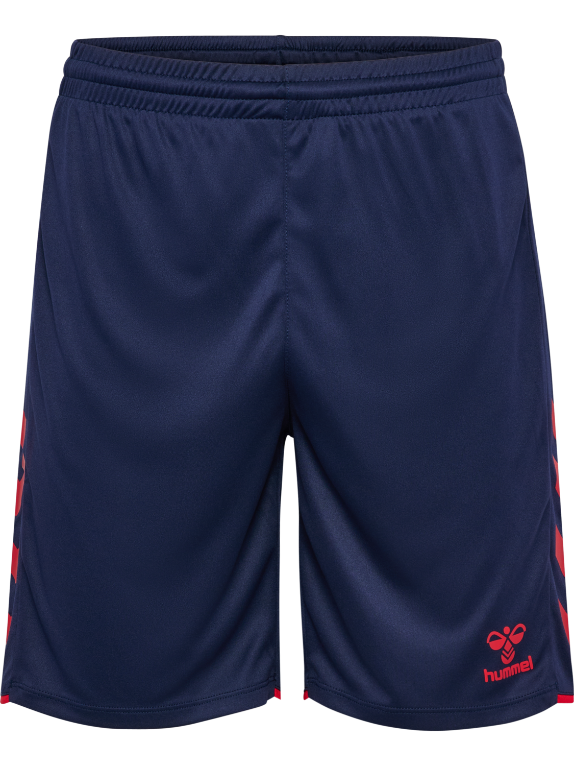 hmlCORE 2.0 SHORTS, MARINE/TRUE RED, packshot