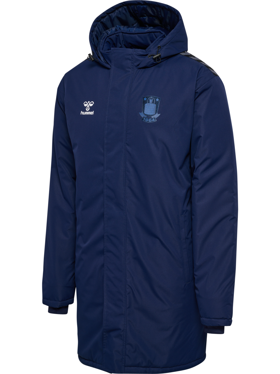 BIF 23/24 AUTH TR BENCH JKT, MARINE, packshot