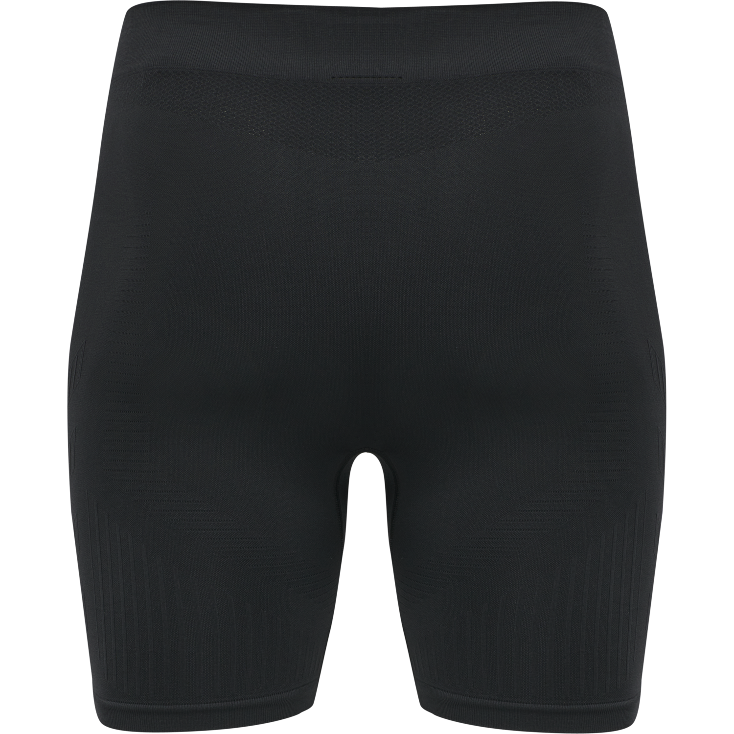 hmlSTROKE SEAMLESS TIGHT SHORTS, BLACK, packshot