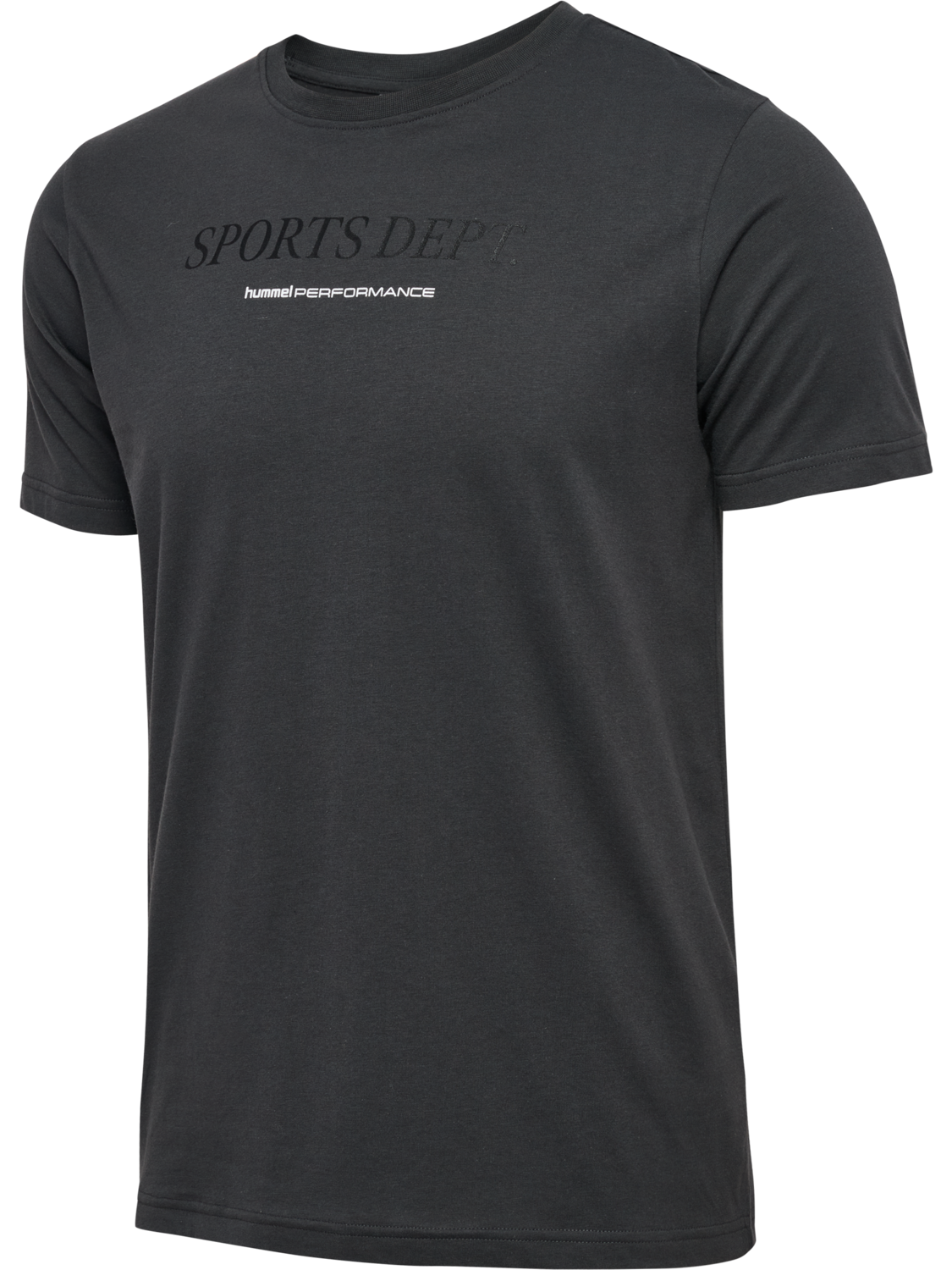 hmlPULSE GRAPHIC T-SHIRT S/S, ASPHALT, packshot