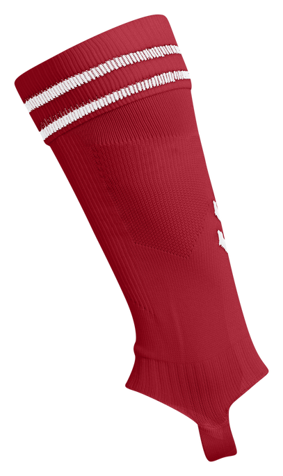 ELEMENT FOOTBALL SOCK FOOTLESS, TRUE RED/WHITE, packshot