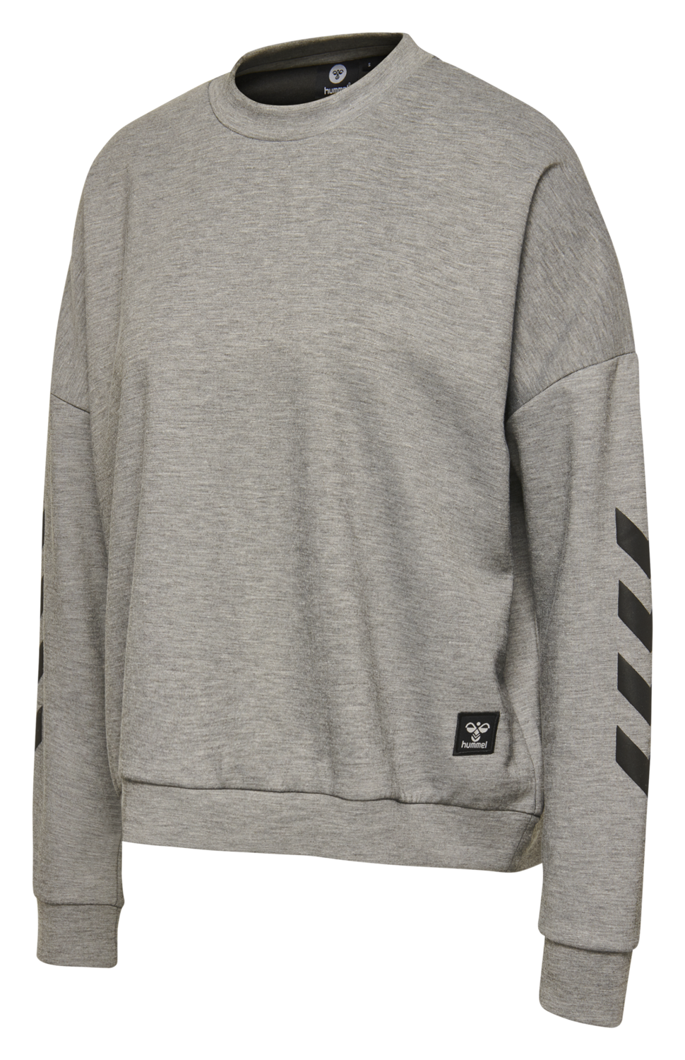 hmlESSI SWEATSHIRT, GREY MELANGE, packshot