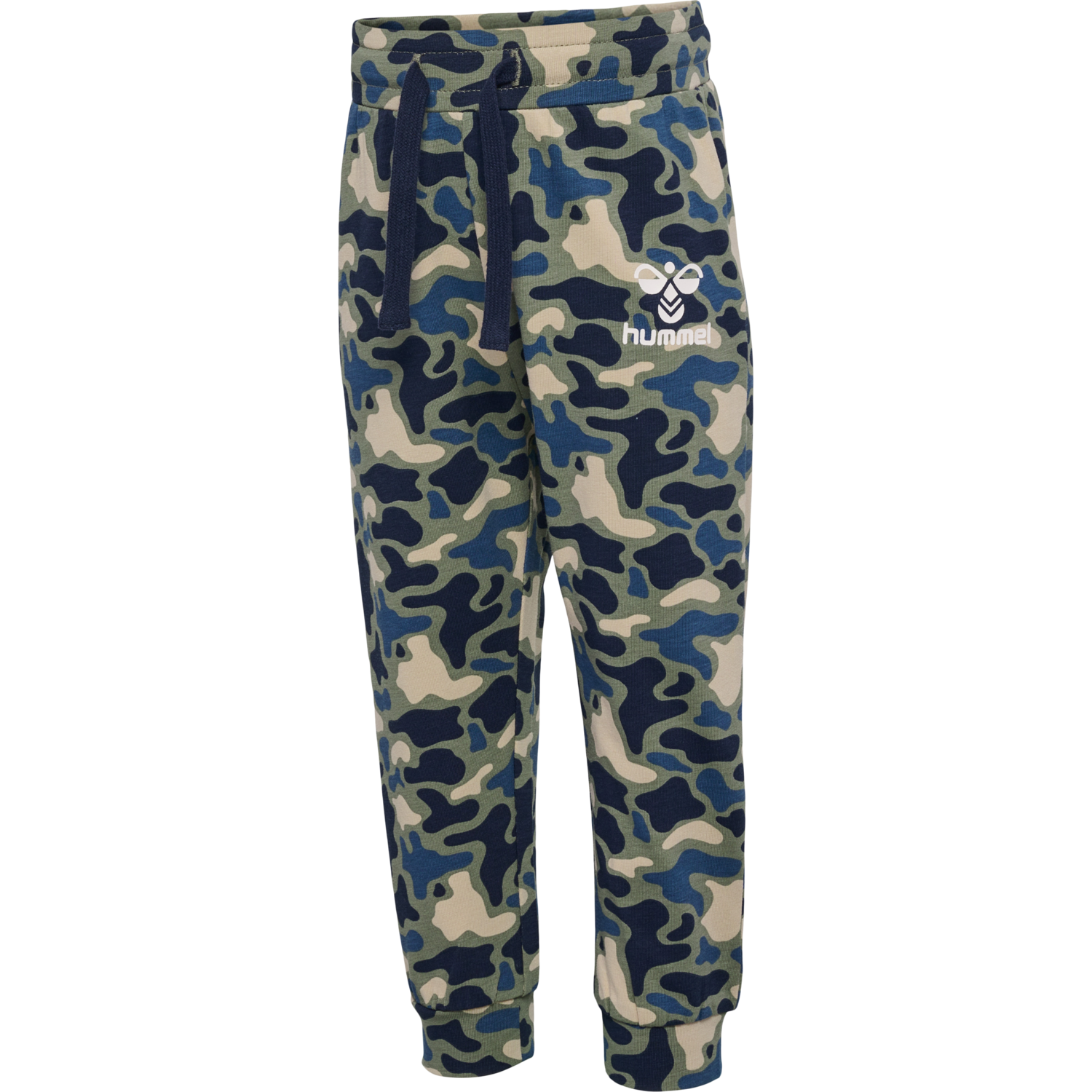 hmlSTEEN AOP PANTS, VETIVER, packshot