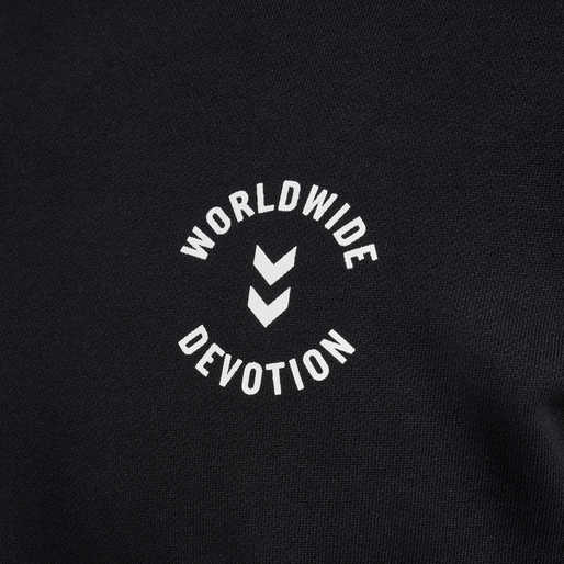 hmlLGC DEVOTION SWEATSHIRT, BLACK, packshot