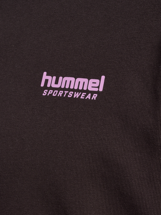hmlLOOSE T-SHIRT L/S SW STADIUM, AFTER DARK, packshot