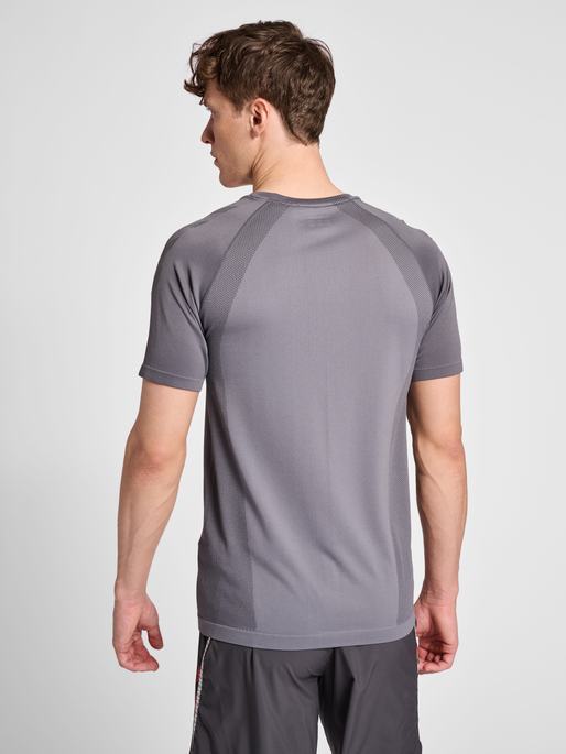hmlPRO GRID SEAMLESS S/S, FORGED IRON/QUIET SHADE, model