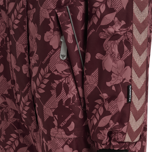 hmlICY TEX SNOWSUIT, WINDSOR WINE, packshot