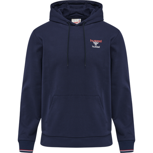 hmlIC DAYTON HOODIE, PEACOAT, packshot