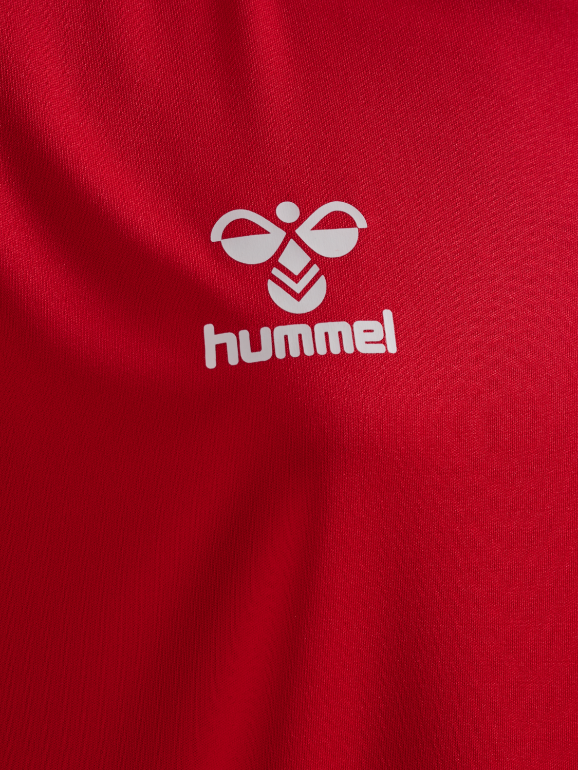 hmlESSENTIAL JERSEY S/S KIDS, TRUE RED, packshot