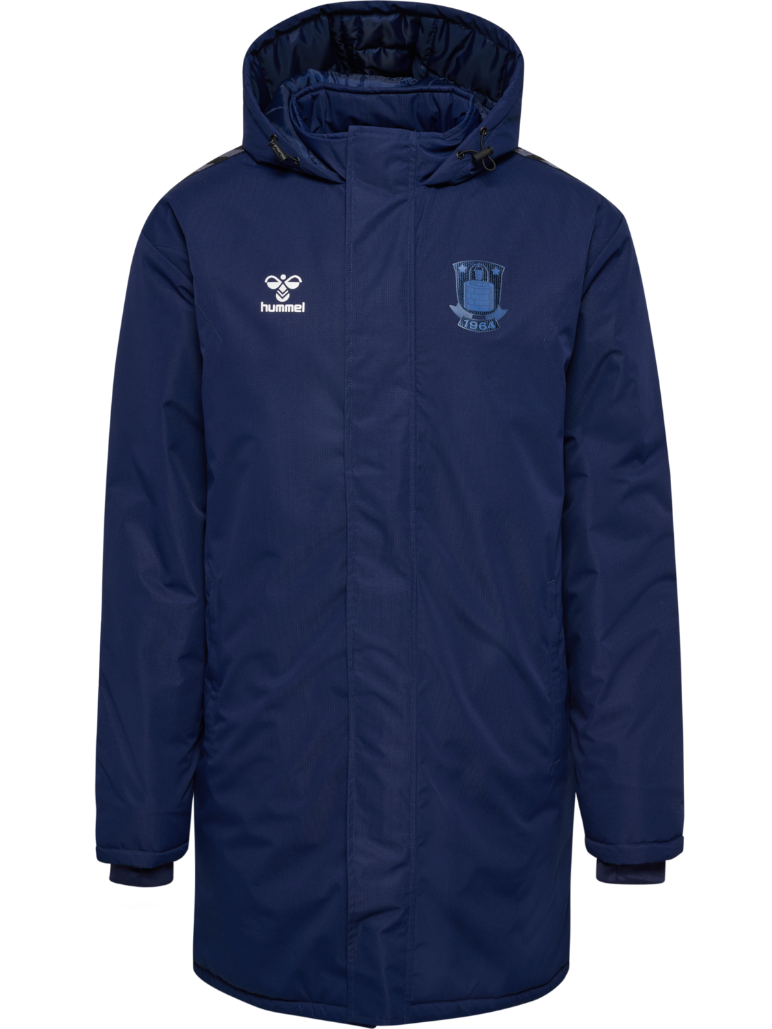 BIF 23/24 AUTH TR BENCH JKT, MARINE, packshot