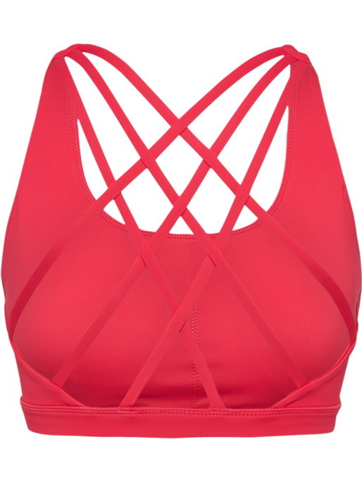 hmlFAST IMPACT STRAP BRA, HIBISCUS, packshot