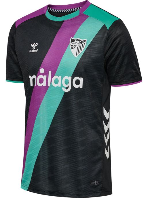 MCF 25/26 AWAY JERSEY S/S KIDS, BLACK, packshot