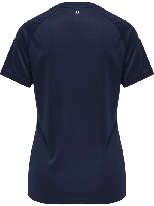 hmlCORE XK CORE POLY TEE  S/S WOMAN, MARINE hmlCORE XK CORE POLY TEE  S/S WOMAN, MARINE, packshot