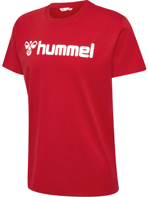 hmlGO 2.0 LOGO T-SHIRT S/S, TRUE RED, packshot