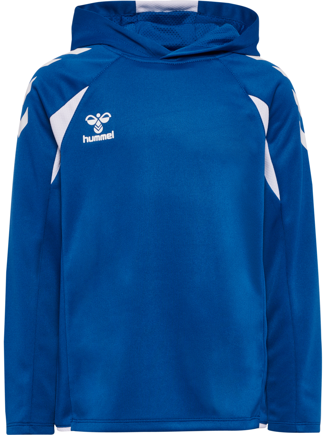 hmlCORE 2.0 HOODIE KIDS, TRUE BLUE/WHITE, packshot