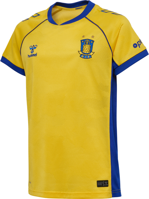 BIF 25/26 HOME JERSEY S/S KIDS, LEMON BIF 25/26 HOME JERSEY S/S KIDS, LEMON, packshot