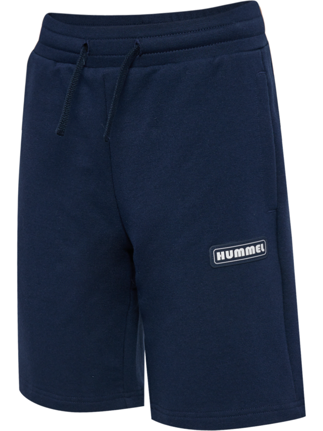 hmlFLAN SHORTS, BLACK IRIS, packshot