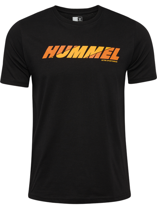 hmlGRAPHIC BOLD LOGO TEE, BLACK hmlGRAPHIC BOLD LOGO TEE, BLACK, packshot