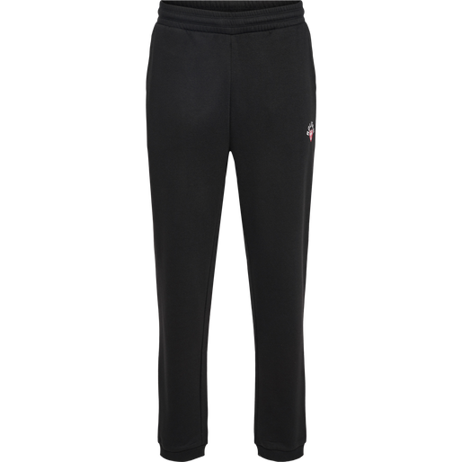 hmlROLIGAN SWEATPANTS, BLACK, packshot