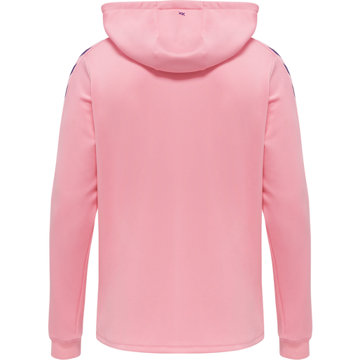 hmlCORE XK POLY SWEAT HOODIE, COTTON CANDY, packshot